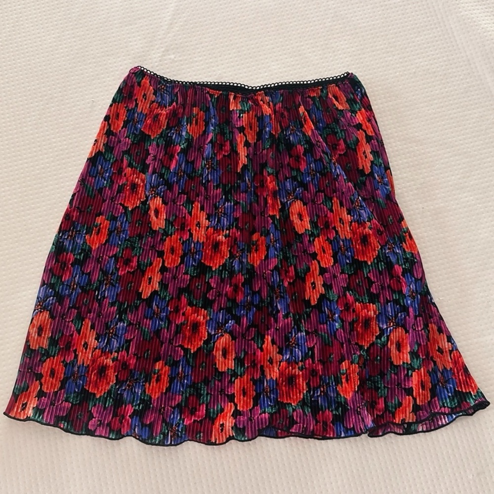 Wild Fable Floral Mini Skirt XL